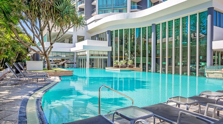 Mantra Legends Hotel pool area, Surfers Paradise Gold Coast